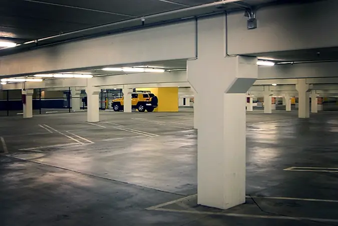 Proteger las columnas del parking con espuma aislante - Blog de Albervima