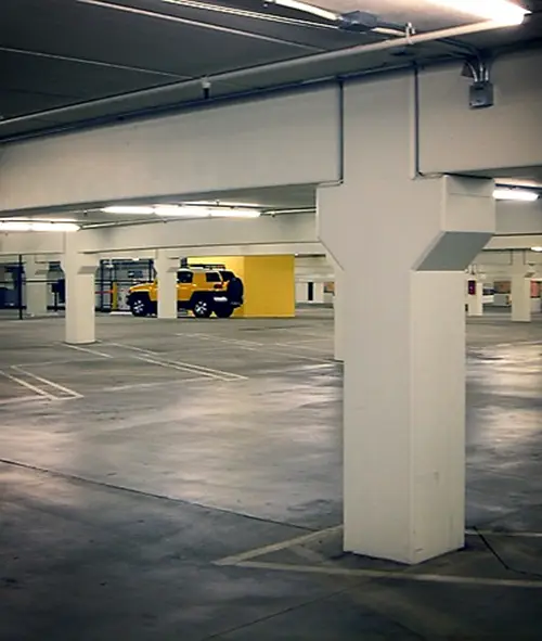 Proteger las columnas del parking con espuma aislante - Blog de Albervima